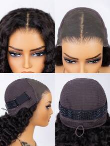 TrueHD 9AM Hair Wear & Go Deep Wave Human Hair Wig 7x5 HD Lace Closure Wig Glueless Pre-Plucked Natural Looking 180% Density 8-30 Inch Long - SNatural - View 8