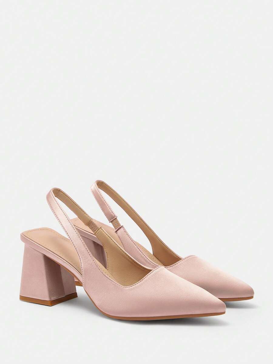CUCCOO CURVES Women's Classic Comfortable Pointed High Heels, Large Size Optional, Suitable For Christmas And New Year Festive Atmosphere, Suitable For Autumn, Wint - Pink 3 - View 1