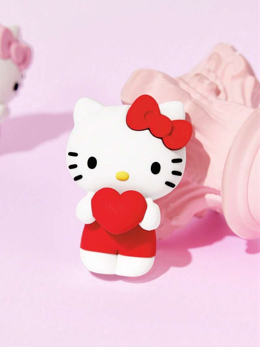 HELLO KITTY AND FRIENDS | SHEIN KT系列PVC裝飾品 - 紅色 - 查看 1