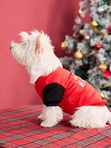 PETSIN 1 Pc Pet Christmas Red & Black Without Cap - Multicolor - View 8