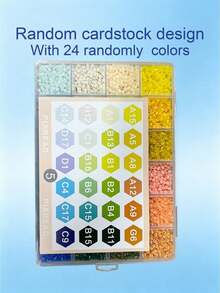 24 Colors MARD Fusion Beads Refill Pack, 2.6mm, Educational DIY Craft Supplies - Multicolor - View 26