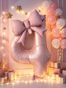 Ins-Style Balloons, Perfect For Coming-Of-Age Ceremonies, Birthday Banquets, Birthday Celebrations, Anniversaries, Proposal Decorations And Many Other Occasions. - Baby powder - View 5