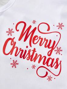 PETSIN 1 Snowflake Pattern And Letter Printed Pet Vest, Christmas Themed Casual Style, Warm, Breathable And Comfortable Pet Clothing - Multicolor - View 10