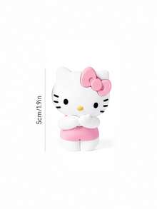HELLO KITTY AND FRIENDS | SHEIN KT系列PVC裝飾品 - 粉色 - 查看 3