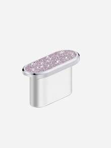 1pc Diamond Glitter Dust Plug, Compatible With IPhone 17 Pro Max, 16 Pro Max, 15 Pro Max, 16 Plus, 15 Plus, 17Air, Type‑C Phone Charging Port Dust Plug - Multicolor - View 23