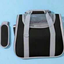1pc Foldable Breathable Pet Carrier Backpack, Portable Sling Bag For Small Dogs & Cats, Suitable For Outdoor Use - Multicolor - View 12