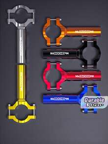 Handlebar Extension Cross Bar, E‑Bike Modified Expand Bracket, Universal Motorcycle Spotlight Mount Holder, Modification Accessory For Electric Scooter - multicolor - View 1