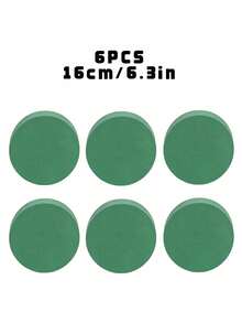 6 Pieces Of Flower Foam Blocks Of Various Sizes, Fresh And Artificial Flower Foam Bricks, Green Dry And Wet Flower Foam Plant Foam, Used For Diy Process, Wedding Decoration, Gardening Projects, Table Center Decoration Of Fresh - multicolor - View 9