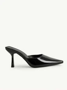 CUCCOO CHICEST Women's Pointed Toe Daily Versatile Fashion High Heels Fall Shoes - Black - View 7