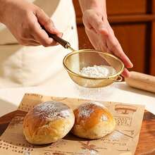 Kitchen Flour Sieve - Household 304 Stainless Steel Soy Milk Filter Mesh Strainer - Baby Food Ultra-Fine Mesh Filter For Removing Debris - Multicolor - View 6