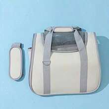 1pc Foldable Breathable Pet Carrier Backpack, Portable Sling Bag For Small Dogs & Cats, Suitable For Outdoor Use - Multicolor - View 13