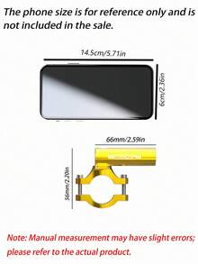 Handlebar Extension Cross Bar, E‑Bike Modified Expand Bracket, Universal Motorcycle Spotlight Mount Holder, Modification Accessory For Electric Scooter - multicolor - View 4