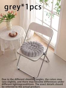 Flower Shaped Round Chair Cushion, Soft Plush Thick Padded Seat Cushion, Non‑Slip Comfort Chair Pad For Dining Home Office Kitchen Chair - Multicolor - View 11