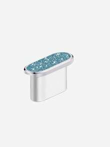 1pc Diamond Glitter Dust Plug, Compatible With IPhone 17 Pro Max, 16 Pro Max, 15 Pro Max, 16 Plus, 15 Plus, 17Air, Type‑C Phone Charging Port Dust Plug - Multicolor - View 21