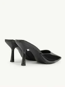 CUCCOO CHICEST Women's Pointed Toe Daily Versatile Fashion High Heels Fall Shoes - Black - View 11