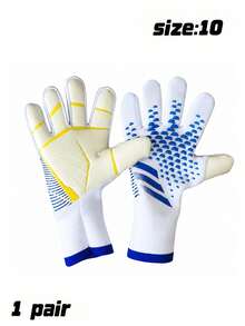 Youth/Adult Goalkeeper Gloves With Strong Grip, Breathable, High Performance Goalkeeper Glove Equipment - Multicolor - View 14