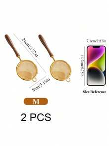 Kitchen Flour Sieve - Household 304 Stainless Steel Soy Milk Filter Mesh Strainer - Baby Food Ultra-Fine Mesh Filter For Removing Debris - Multicolor - View 16