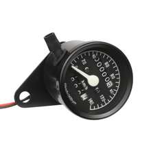 Retro Mechanical Motorcycle Speedometer Odometer (Black, Black Fa-Ce), For Motorcycle Custom Modification - Black black face - View 8