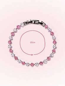 Popjeli 1 Dopamine Dopamine Colored Bracelet, Suitable For Women, Holiday Gifts, Party Gifts - Multicolor - View 8