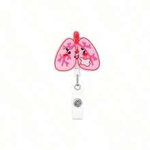 1pc/8pcs Medical Nurse Badge Holder With Retractable Reel And Spring Cord For Work ID Card Back To School - multicolor - View 14