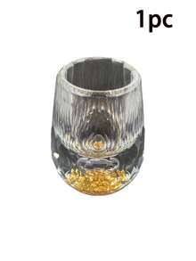 Hua Crystal Gold Mountain Whiskey Glass, 0.5oz/15ml Home Wine Glass, Premium Barware Set, Exquisite Handmade Liquor Glass, Suitable For Vodka And Home Bar Decor - View 11