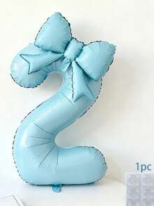 Balon Ins-Style, Sempurna untuk Upacara Kedewasaan, Pesta Ulang Tahun, Perayaan Ulang Tahun, Hari Jadi, Dekorasi Lamaran, dan Banyak Acara Lainnya. - Biru muda - View 13