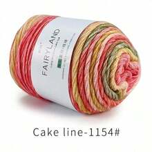 1pc Soft, Skin-Friendly Colorful Yarn, Suitable For DIY Knitting And Crocheting Sweaters, Scarves, 3.53 Oz/Pc, Autumn/Winter Season - multicolor - View 26