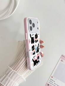 ShellaStory A Large-Hole Frame With Colored Edge Strips, A Phone Case Featuring Exquisite And Adorable Designs, High-End And Stylish, Shock-Resistant, Compatible With Iphone 17 Pro/17 Air/17/17 Pro Max 16/11/16 Pro/16 Plus/16 Pro Max/16 E/15 Pro Max/13/14/12 Phone Cases. - Multicolor - View 8