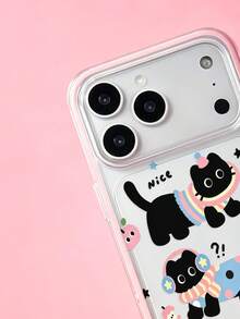 ShellaStory A Large-Hole Frame With Colored Edge Strips, A Phone Case Featuring Exquisite And Adorable Designs, High-End And Stylish, Shock-Resistant, Compatible With Iphone 17 Pro/17 Air/17/17 Pro Max 16/11/16 Pro/16 Plus/16 Pro Max/16 E/15 Pro Max/13/14/12 Phone Cases. - Multicolor - View 3