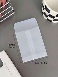 Translucent Sulfuric Acid Paper Card Holder Envelopes Waterproof Greaseproof Moisture Proof Storage Sleeves For Photos Files Art Prints Christmas - multicolor - View 3
