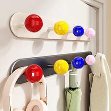 Joivida Dopamine Magnetic Hook, Home Non Perforated Door Hanging Rack, Wall Clothes Hook, Storage Hanging Rack - Multicolor - View 7