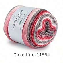 1pc Soft, Skin-Friendly Colorful Yarn, Suitable For DIY Knitting And Crocheting Sweaters, Scarves, 3.53 Oz/Pc, Autumn/Winter Season - multicolor - View 17