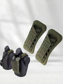1Pc Mesh Shoulder Pad Protector, Breathable Laser‑Cut Tactical Vest Shoulder Strap Cushion, Comfort Padded Cover For Hunting Vest, Backpack, Outdoor Gear - multicolor - View 6