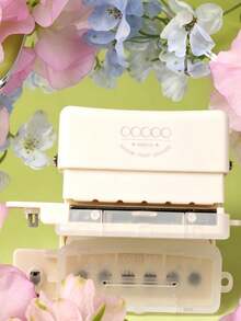 Macaron Color Mini Single Hole Puncher Portable Round Hole Paper Punch Handheld 6mm Hole Punch For Loose-Leaf Notebook Binding Journal DIY Scrapbook Office School Stationery Tool - multicolor - View 12