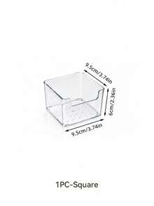 1/2/6/10/20PCS Combination Clear Plastic Drawer Organizer Set,Transparent Dresser Storage Box, Exquisite Storage Box,Desk Drawer Divider Organizers And Storage Bins For Makeup, Jewelry, Gadgets For Kitchen, Bedroom, Bathroom - transparent color - View 14