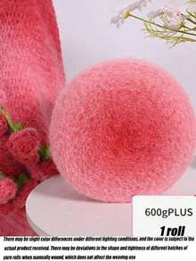 600g Big Magic Circle Yarn Ball Handmade DIY Knitting Gradient Light Mist Snow Fairy Long Fluffy Yarn Throw Blanket Bouquet Yarn Kit Yarn - 600 Grams - View 16