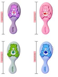 Care Bear X Joivida مشط وسادة قابل للنفخ، تصميم كرتوني ممتع ولطيف، مشط سفر خفيف الوزن مناسب للمنزل والرحلات، هدية مثالية للأصدقاء والعطلات - Care Bears - مشاهدة 3