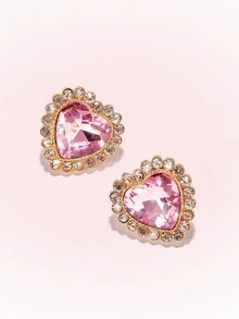 Popjeli 3pcs Pink Love Pearl Jewelry Set - Pink - View 6