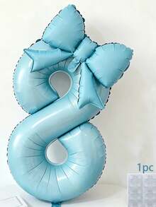 Balon Ins-Style, Sempurna untuk Upacara Kedewasaan, Pesta Ulang Tahun, Perayaan Ulang Tahun, Hari Jadi, Dekorasi Lamaran, dan Banyak Acara Lainnya. - Biru muda - View 11
