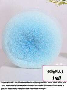 600g Big Magic Circle Yarn Ball Handmade DIY Knitting Gradient Light Mist Snow Fairy Long Fluffy Yarn Throw Blanket Bouquet Yarn Kit Yarn - 600 Grams - View 15