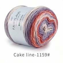 1pc Soft, Skin-Friendly Colorful Yarn, Suitable For DIY Knitting And Crocheting Sweaters, Scarves, 3.53 Oz/Pc, Autumn/Winter Season - multicolor - View 42