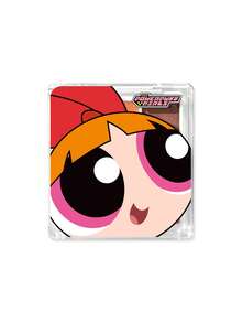 THE POWERPUFF GIRLS X SHEIN 1件 7色眼影盤，粉色調盤，超高顯色度，打造花卉風格妝容 - 粉色 - 查看 8