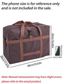 Thick Oxford Cloth Travel Storage Bag, Large Capacity Quilt Clothes Organizer Bag, Portable Student Dorm Bedding Luggage Storage Tote - Multicolor - View 4