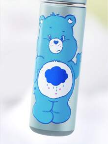 SHEIN X Care Bears 5ml/0.2oz 可重複填充淺藍色小熊香水噴霧瓶，底部填充，壓頭噴嘴，透明視窗，迷你便攜化妝瓶，適合旅行與飛機隨身攜帶，附星星吊飾可掛在包包或鑰匙圈 - 淺藍色 - 查看 3