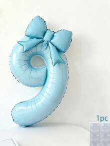 Balon Ins-Style, Sempurna untuk Upacara Kedewasaan, Pesta Ulang Tahun, Perayaan Ulang Tahun, Hari Jadi, Dekorasi Lamaran, dan Banyak Acara Lainnya. - Biru muda - View 16
