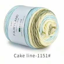1pc Soft, Skin-Friendly Colorful Yarn, Suitable For DIY Knitting And Crocheting Sweaters, Scarves, 3.53 Oz/Pc, Autumn/Winter Season - multicolor - View 45