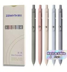 Morandi Color Low Center Of Gravity Explosive Five Pack Neutral Pen - Multicolor - View 1