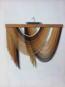 Nordic Cotton Rope Tassel Wall Hanging, Boho Wall Decor For Bedroom & Apartment - Multicolor - View 16