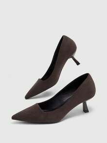 CUCCOO BIZCHIC Ladies High Heels Elegant Comfortable Convenient Commute Dating Evening Party Occasions - Coffee brown, - View 6