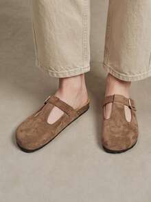 Solecia Women's Fashion Slip-On Comfortable Flat-Soled Shoes, Casual College Style Fall Shoes - Coffee Brown - View 10